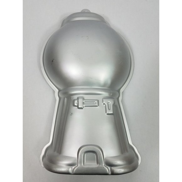 Vtg Wilton Bubble Gum Gumball Machine Cake Pan Snow Globe 2105-2858 1987 - Picture 1 of 5